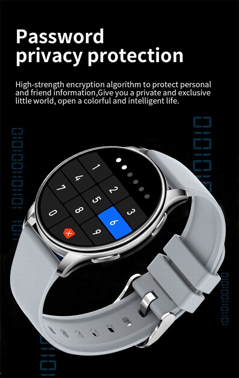 MR-1 Round Smart Watch
